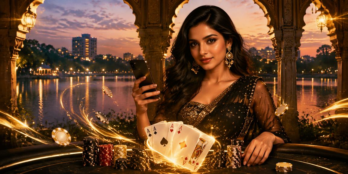 স্পোর্টস ও তিন পাত্তি গেমস ব্রাউজিং করার দৃশ্য
